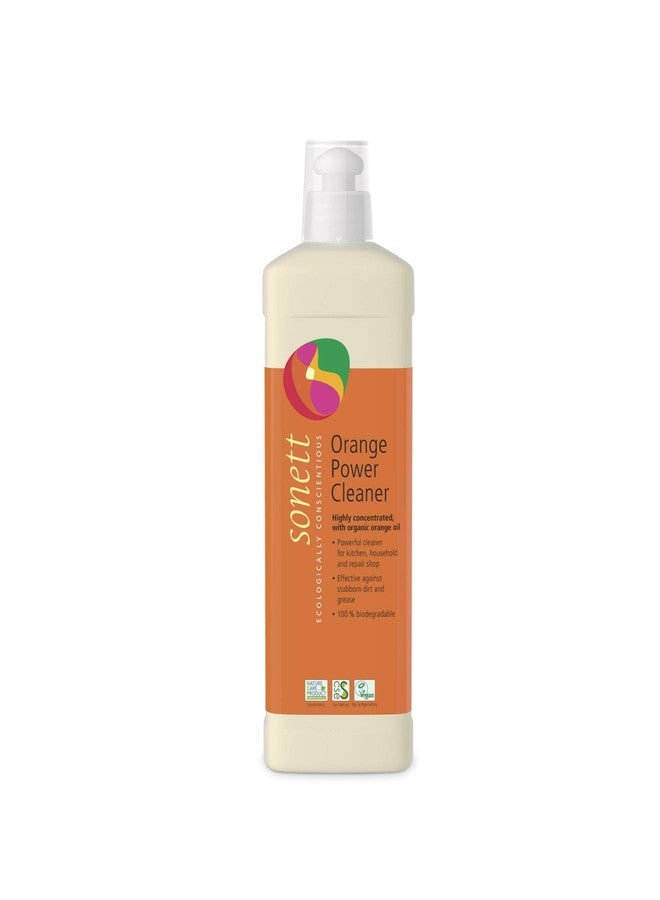 Sonett Organic Universal Orange Powerful Cleaner For Kitchen, House Hold And Repair Shop Very Gentle To Your Skin (1 Count) Certified Organically Grown - Image 1